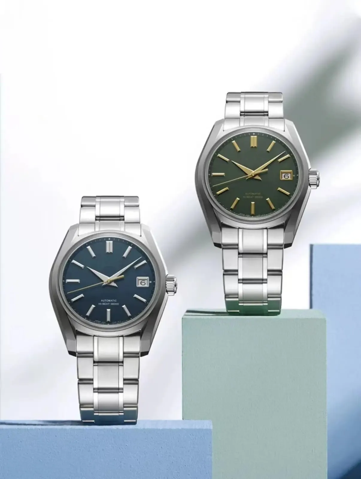 Men’s Automatic Watch – Blue Dial, Stainless Steel Band & 10 Bar Water Resistance | SIVER - Image 6