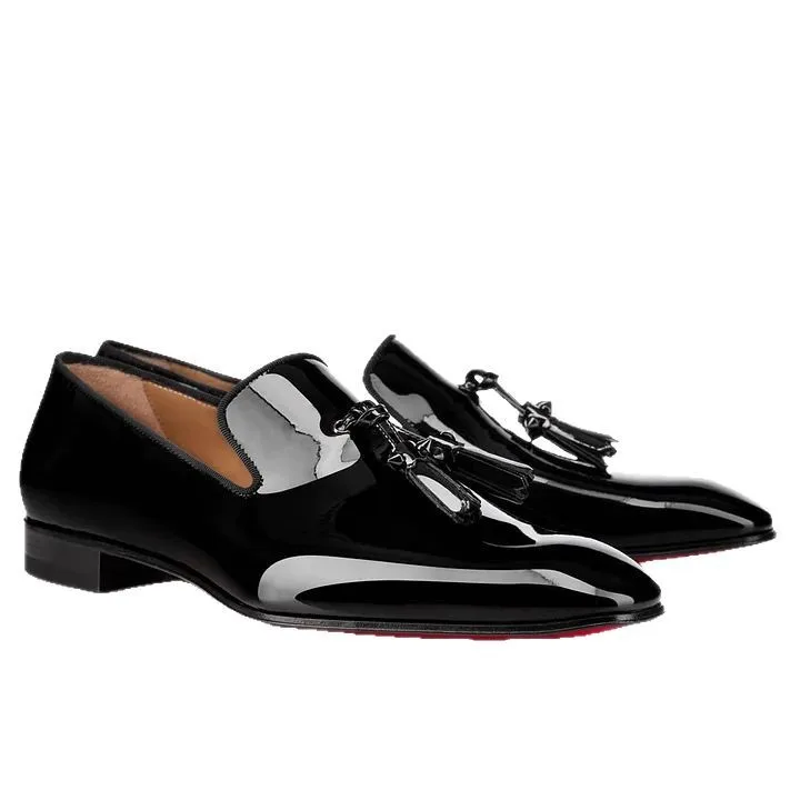 Men’s Genuine Cowhide Leather Dress Shoes – Pointed Slip-On for Wedding & Business | SIVER - Image 5