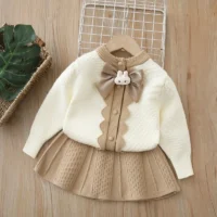 LILIGIRL Girls’ Sweet Princess Style 2-Piece Set