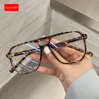 KLASSNUM 2025 Blue Light Square Glasses – Unisex